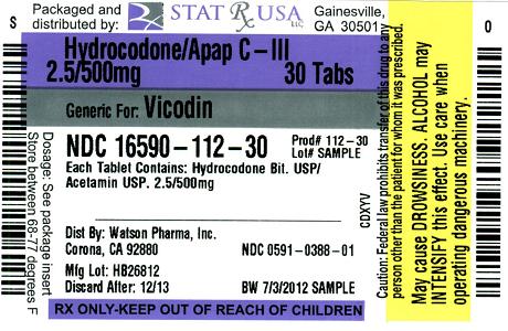 Hydrocodone 10/325mg