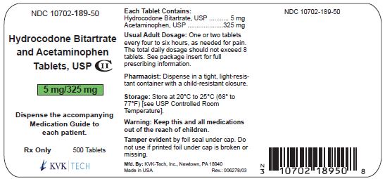 Lortab 5/325mg
