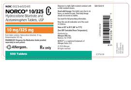 Norco 10/325mg