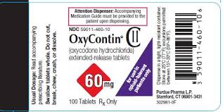 Oxycodone 60mg