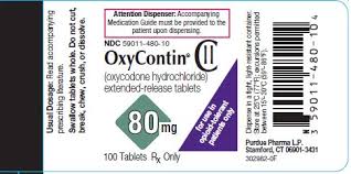Oxycodone 80mg