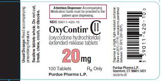 Oxycontin OP 20mg
