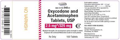 Percocet 2.5/325mg