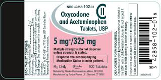 Percocet 5/325mg