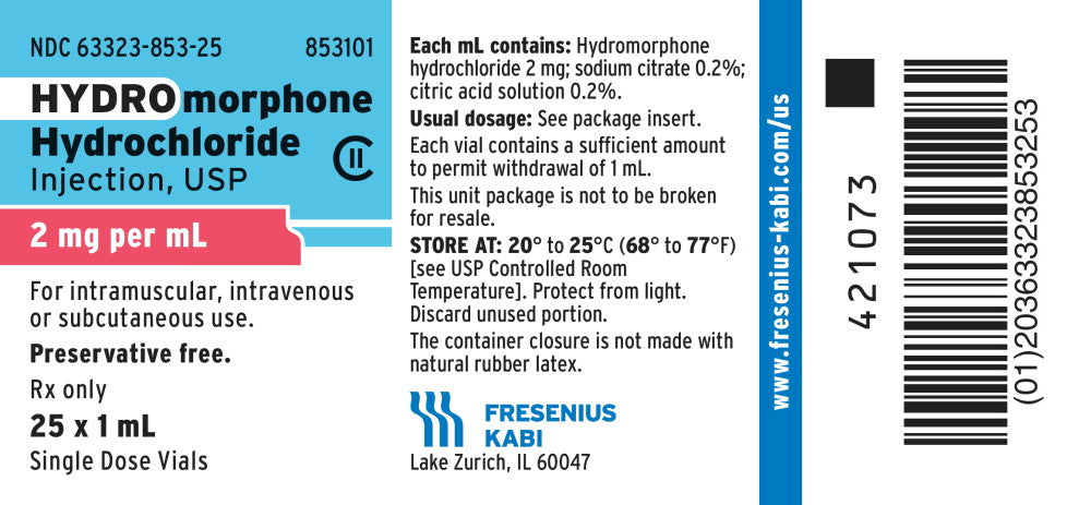 Hydromorphone 2mg